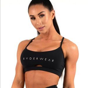 NWT Ryderwear Staples sports bra black size medium
